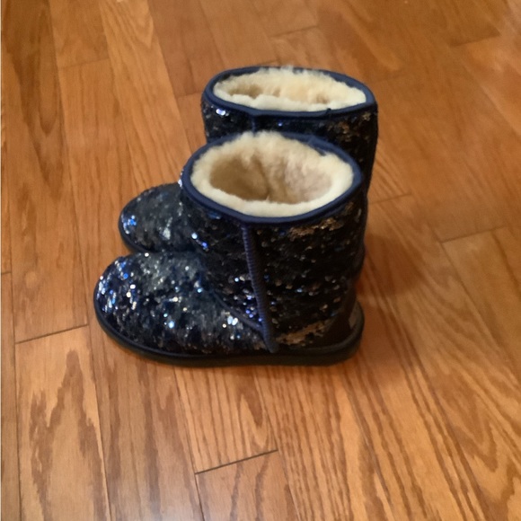 Ugg Blue Sequin Boots - Picture 6 of 11